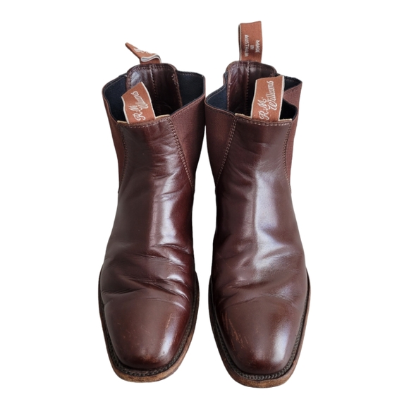 Vintage RM Williams Australian Leather Boot Brown Size 6.5H AUS - Picture 4 of 11